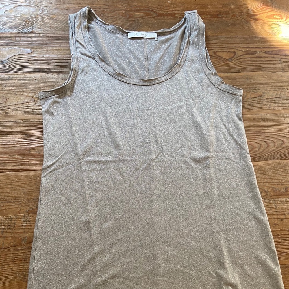 Metallic Gold Top